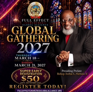 Full Effect Churches Global Alliance Spring Global Gathering 2027 — March 18-21, 2027